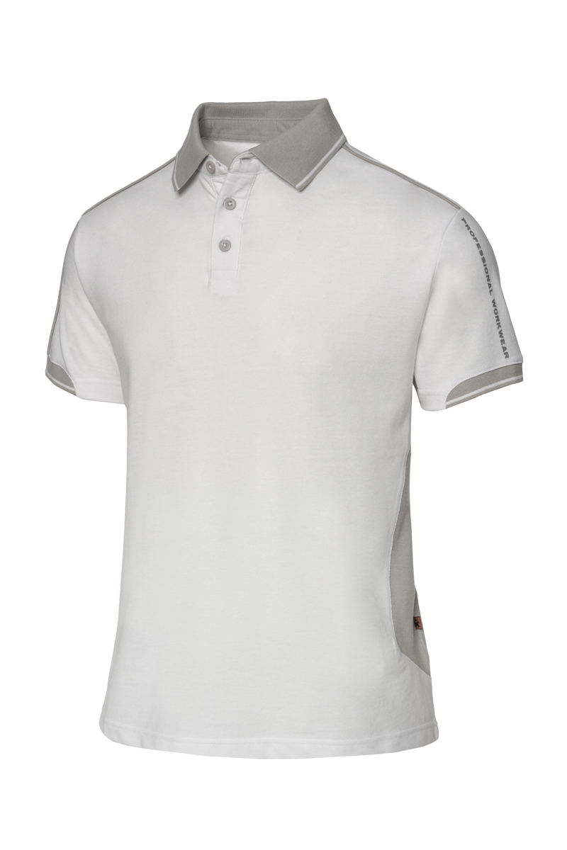 Excess Polo Active Pro Gr.XXL weiß-grau #016-2-41-51-WG-2XL