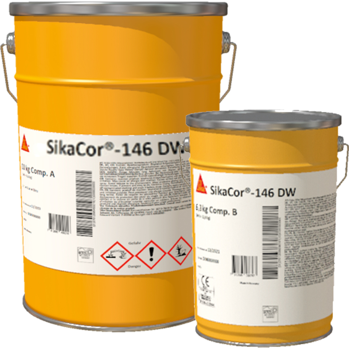Sikacor-146 DW 12,6 kg 465492 blau (AB)