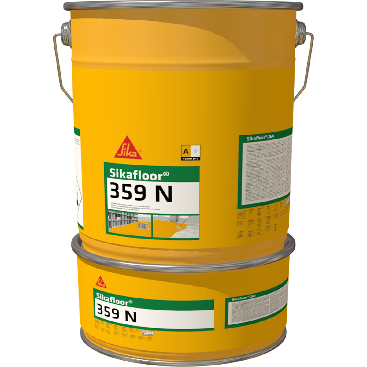 Sikafloor-359N (AB) PG 2 32,5 kg RAL 6021