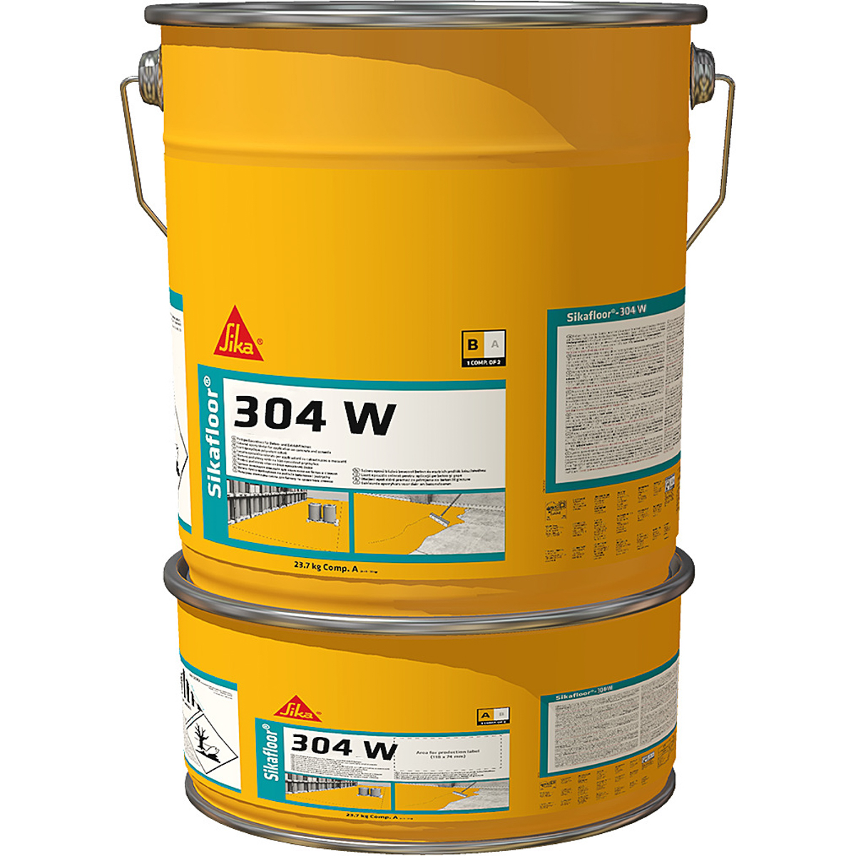 Sikafloor-304W (AB) 7,5 kg transparent