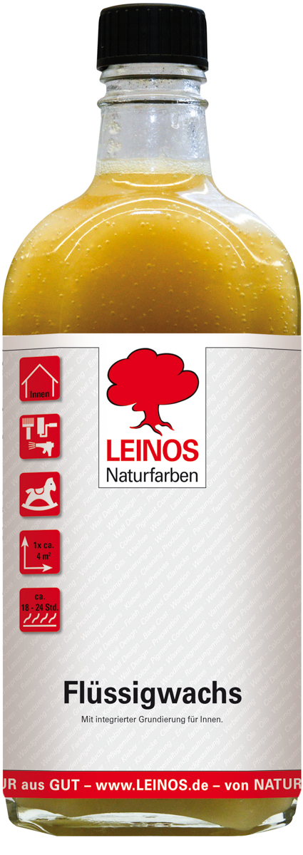Leinos Flüssigwachs 342 0,75 lt mit integrierter Grundierung