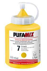 Pufas Pufamix Universal Abtön- 500 ml Konzentrat PG3 7 Pirolgelb