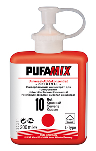 Pufas Pufamix Universal Abtön- 200 ml Konzentrat PG2 10 Rot