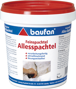 Baufan AllesSpachtel/Feinspachtel 1,0 kg