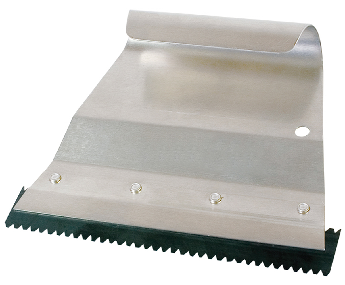 WD Aufstreichspachtel Aluquick 180mm mit Zahnleiste B2
