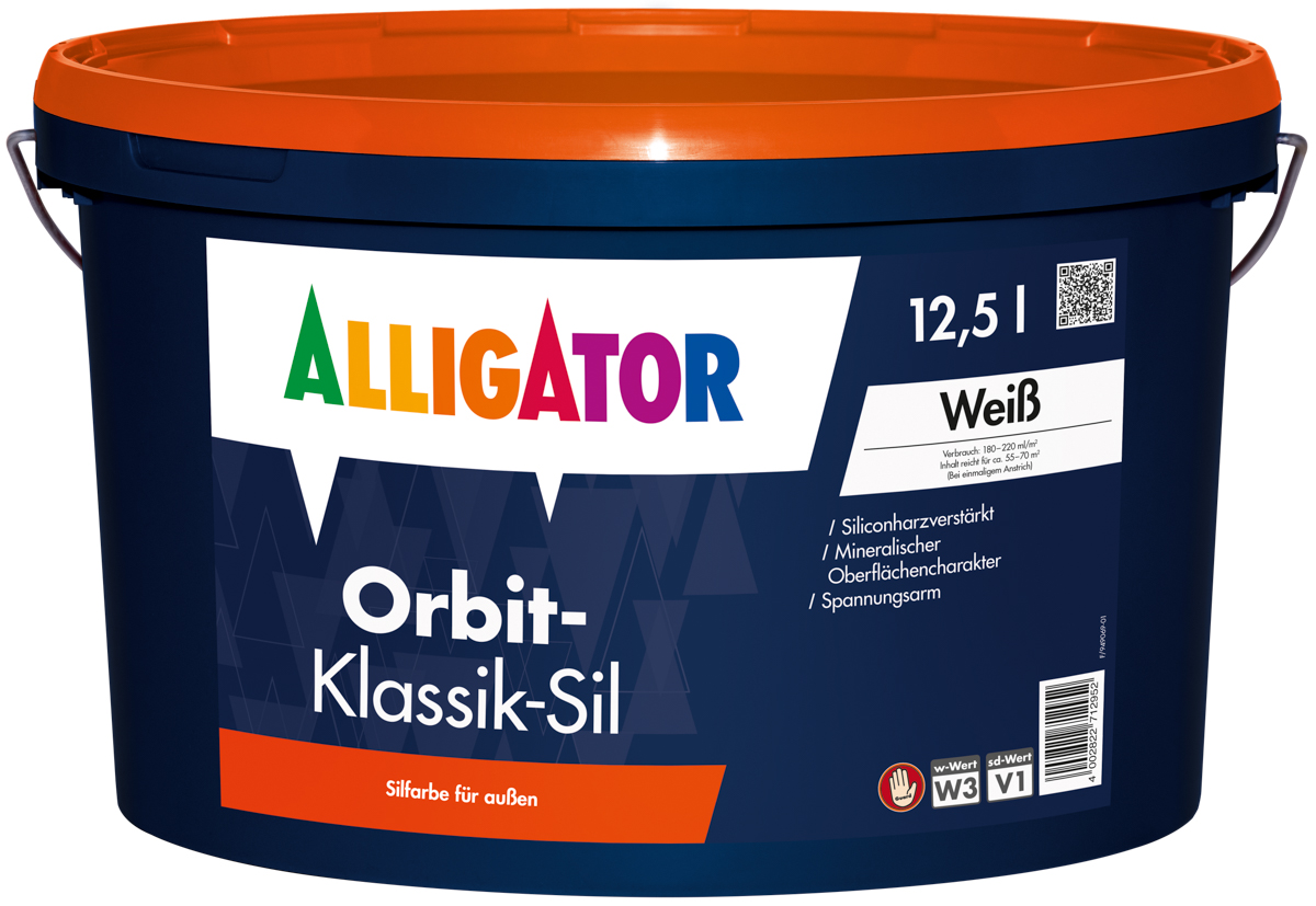 Almix Orbit Klassik Sil Basis 1 12,5 lt Fassadenfarbe