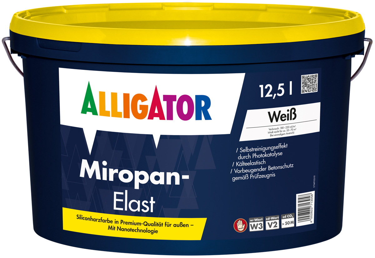 Almix Miropan Elast Basis 1 5,0 lt Fassadenfarbe