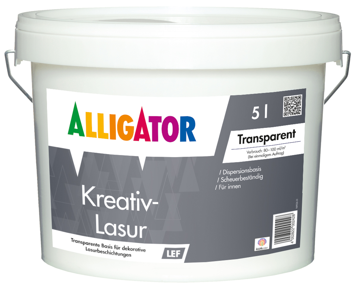 Almix Kreativ Lasur Grundpr. 5,0 lt Farbton HBW 70-100