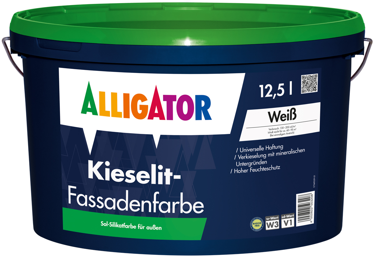 Almix Kiesel.Fassadenf. FTZ A 2,5 lt Kieselit Farbton HBW 40-69