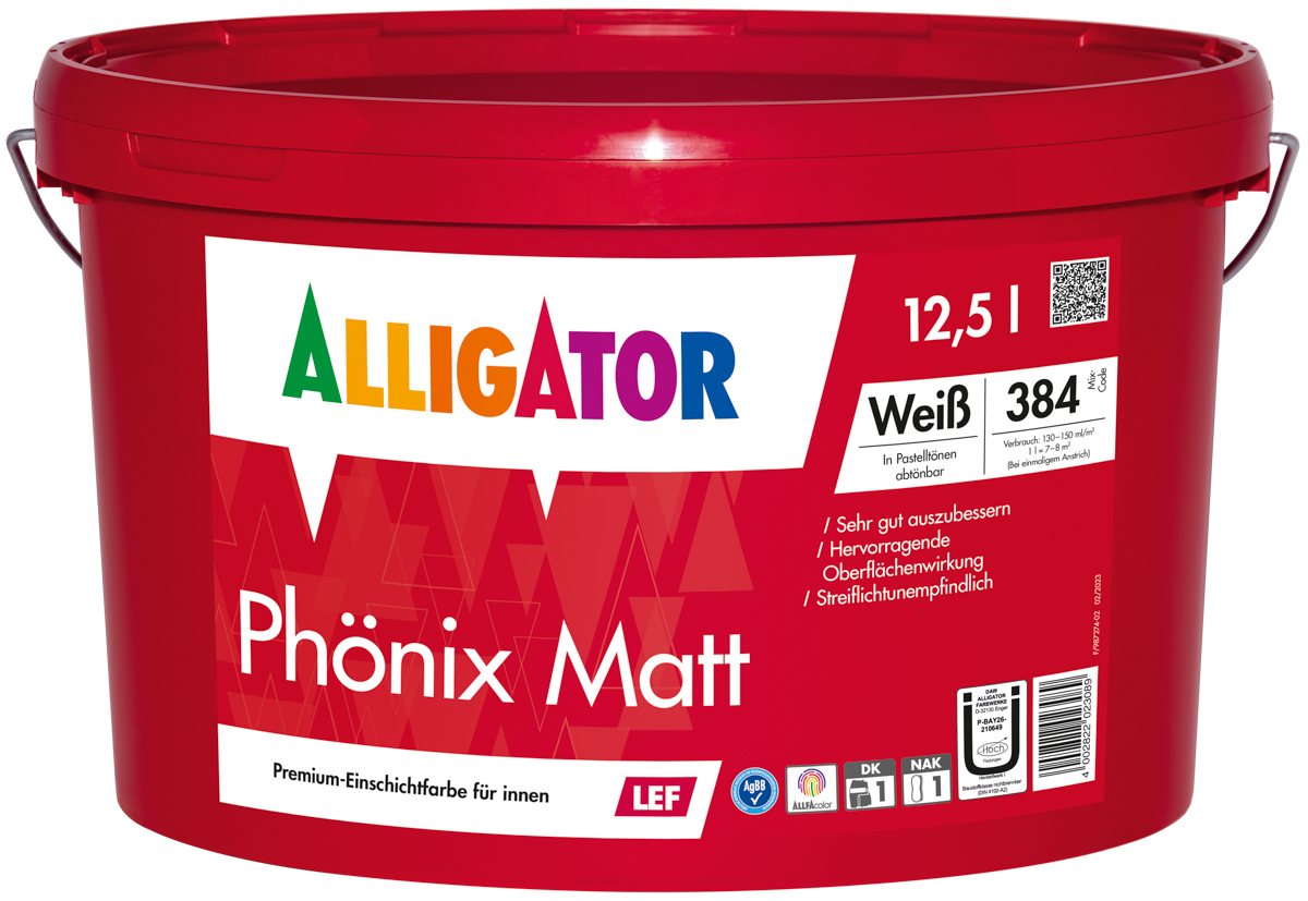 Almix Phönix Matt LEF FTZ A 1,25 lt Farbton HBW 40-69