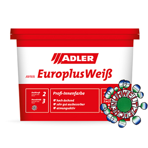 Adler Aviva Europlus 15,0 lt 406705006615 Weiß