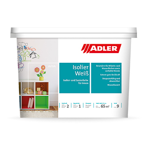 Adler Aviva Isolier-Weiß 9,0 lt 407005007109