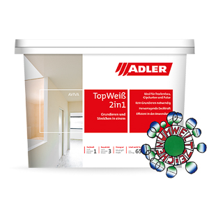 Adler Aviva Top-Weiß 2in1 15,0 lt 406105006415