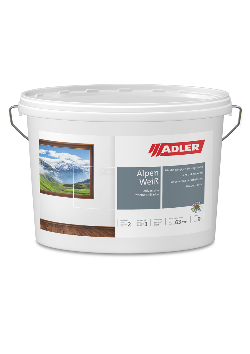 Adler Aviva Alpen-Weiß 15,0 lt 4,09506E+11