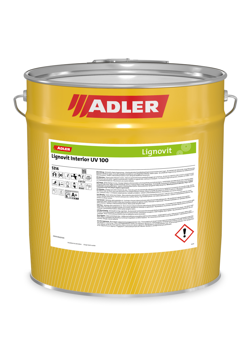 Adler Lignovit Interior UV100 4,0 lt Tanne