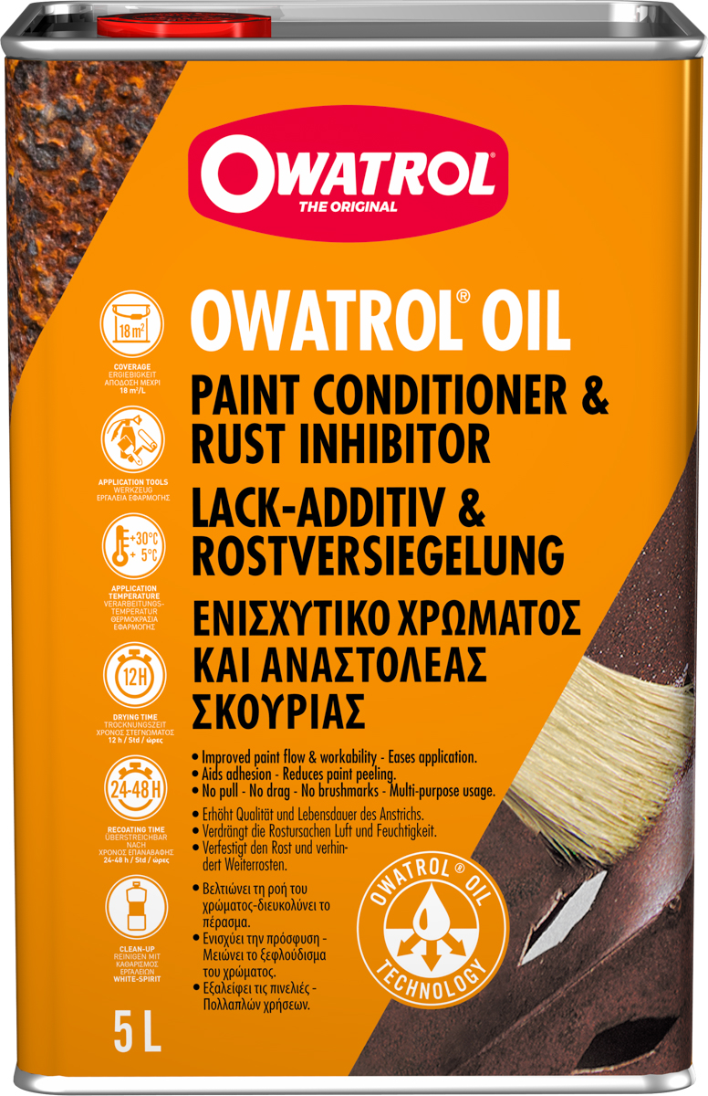 Innoskins Owatrol Öl 5,0 lt 13015 Additiv für LH Lacke und Farben