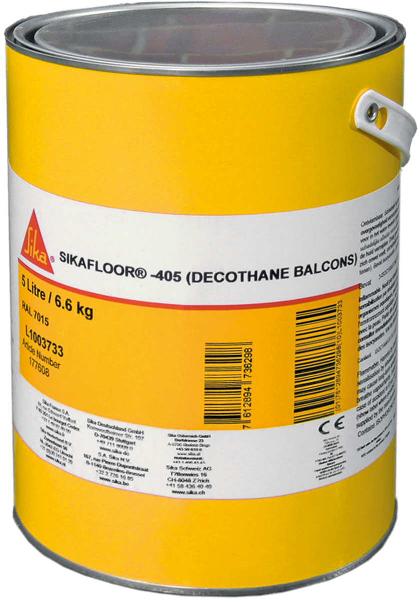 Sikafloor-405/Decothane Balc. 5,0 lt RAL 1015 ca.