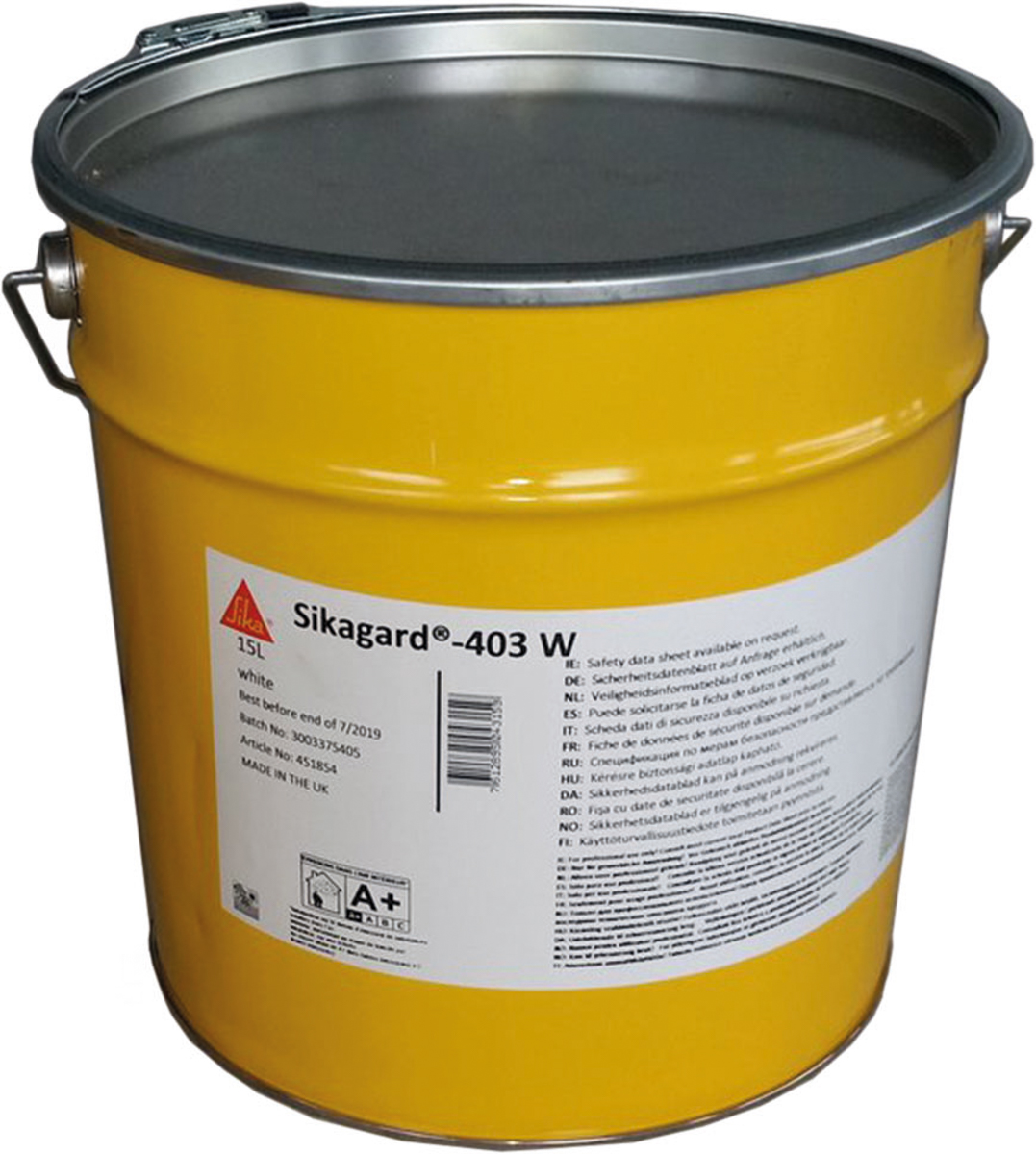 Sikagard-403W 15,0 lt Weiß