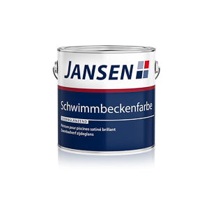 Jansen Schwimmbeckenfarbe 2,5 lt Manganblau Nr. 60 seidenglänzend