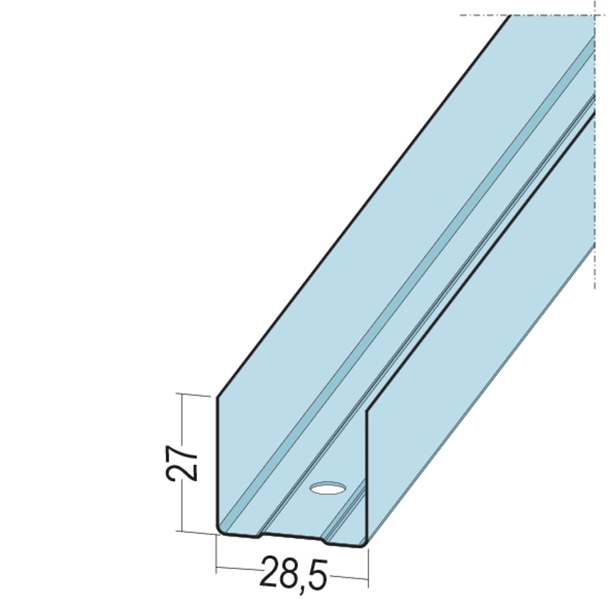 Protektor UD 30 28/27/0,6 300 cm 5244