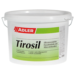 Adler Tirosil Fassadenfarbe 15,0 lt 4046015 Weiß