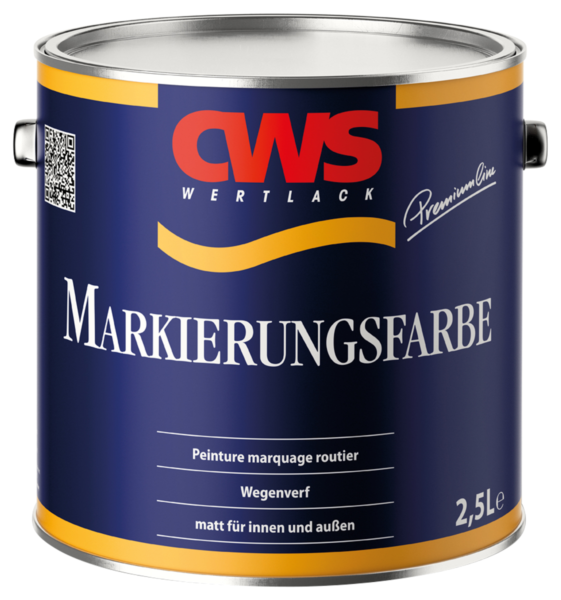 CWS WERTLACK Markierungsfarbe 2,5 lt weiß