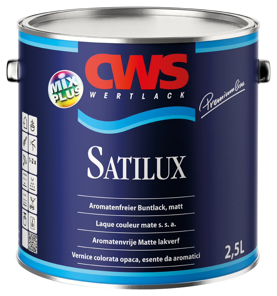 CWSmix WERTLACK Satilux PG2 2,5 lt Farbton