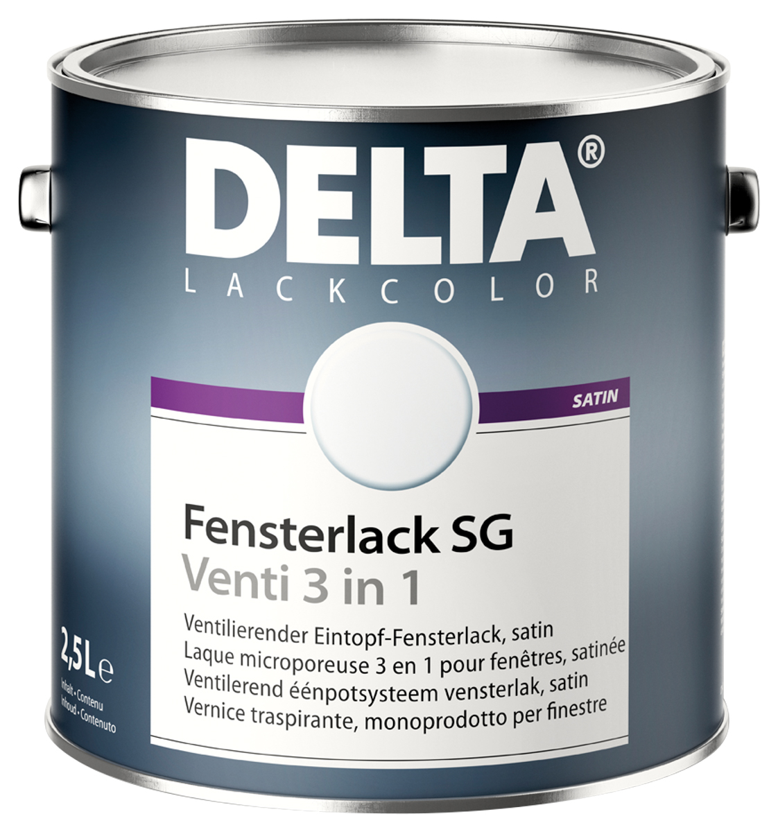 Deltamix Fensterlack SG 3in1 1,0 lt PG1 Farbton