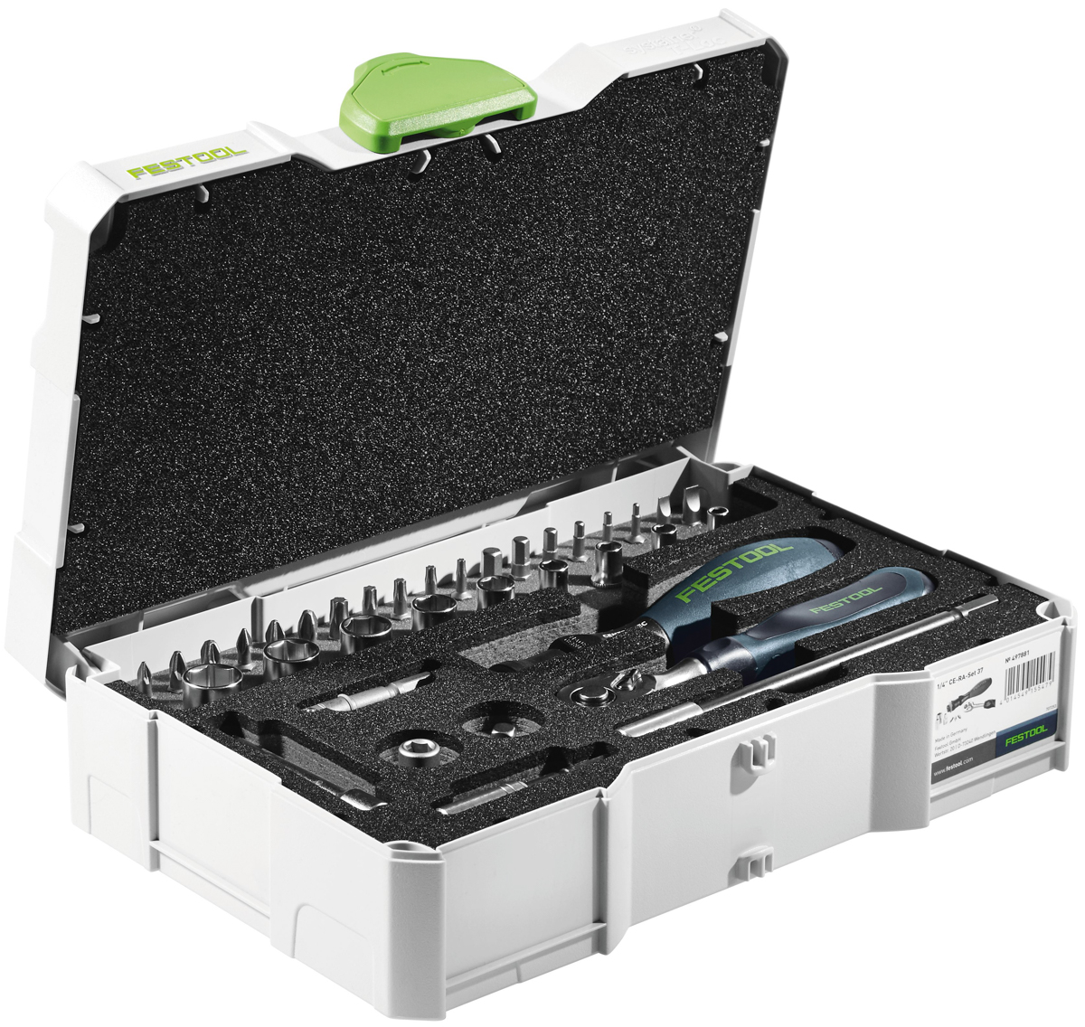 Festool 497881 Ratschen-Set 1/4Zoll-CE-RA-Set 36