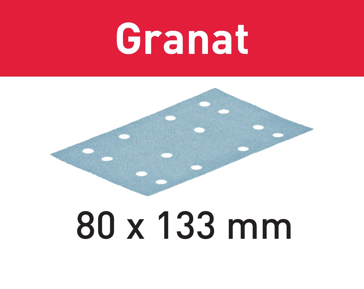 Festool 497125 Schleifstreifen Granat STF 80x133 K320 (1PCK = 100STK)