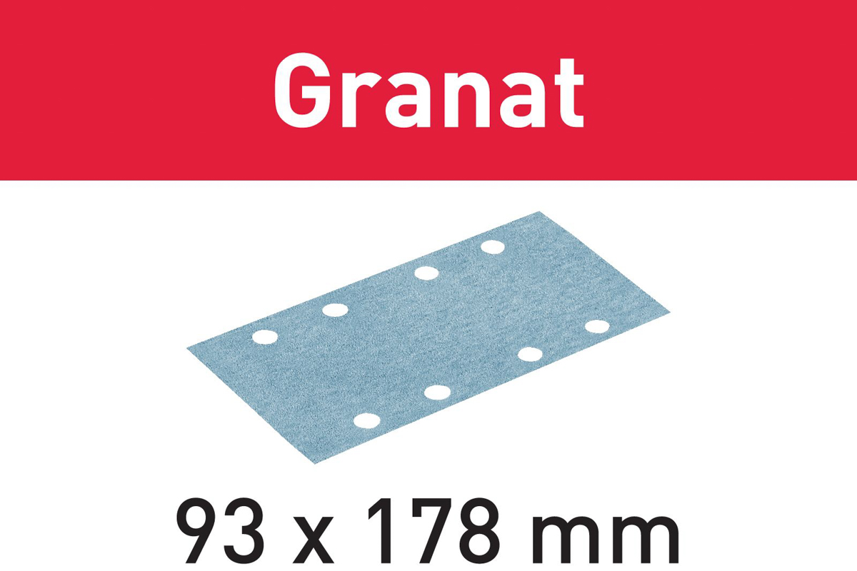 Festool 498940 Schleifstreifen Granat STF 93x178 K240 (1PCK = 100STK)