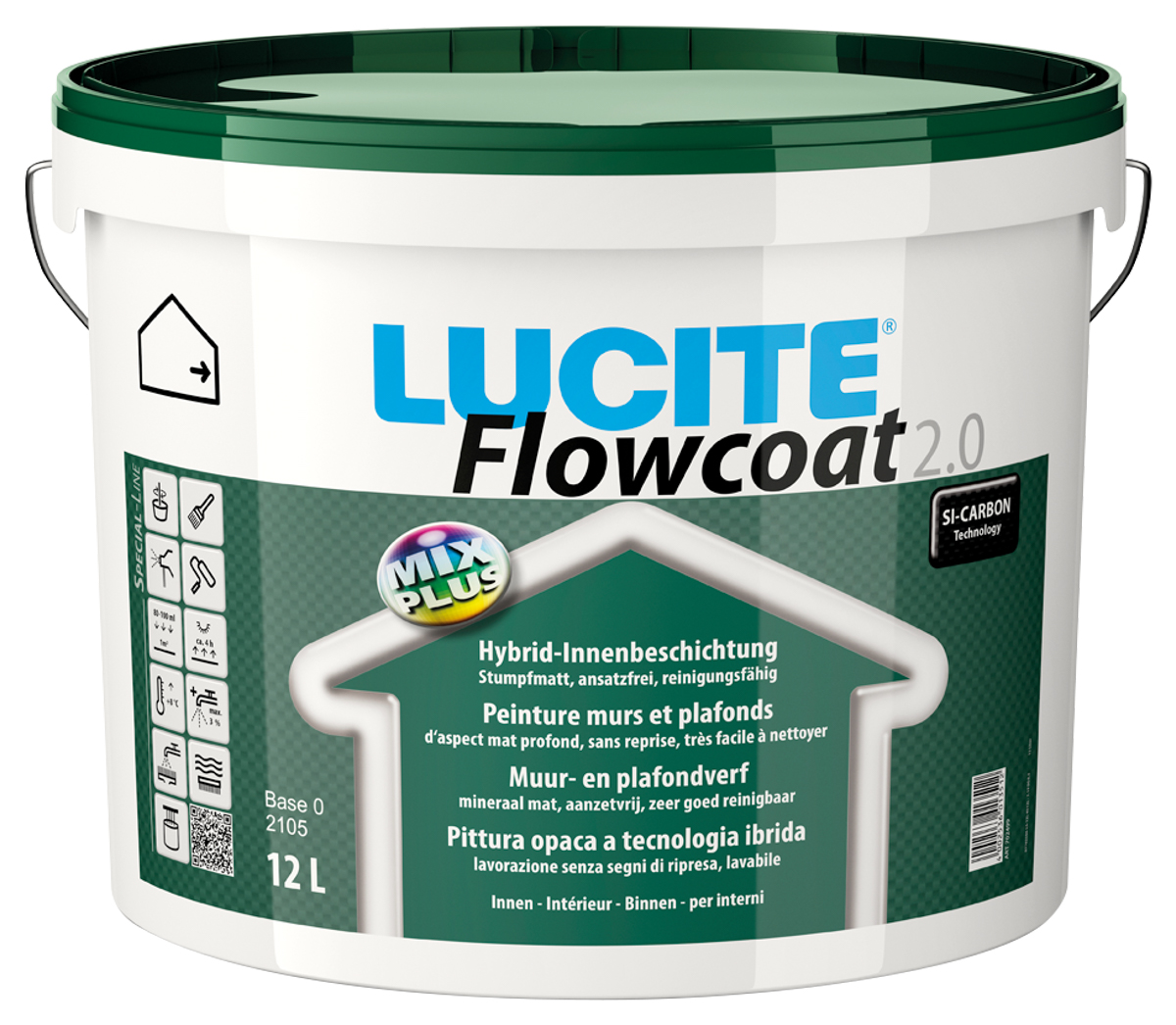 Lucitemix Flowcoat 2.0 PG2 12,0 lt Farbton