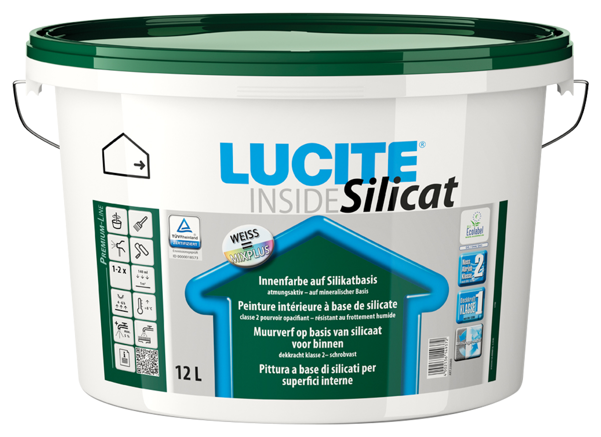 Lucite Inside Silicat 12,0 lt weiß