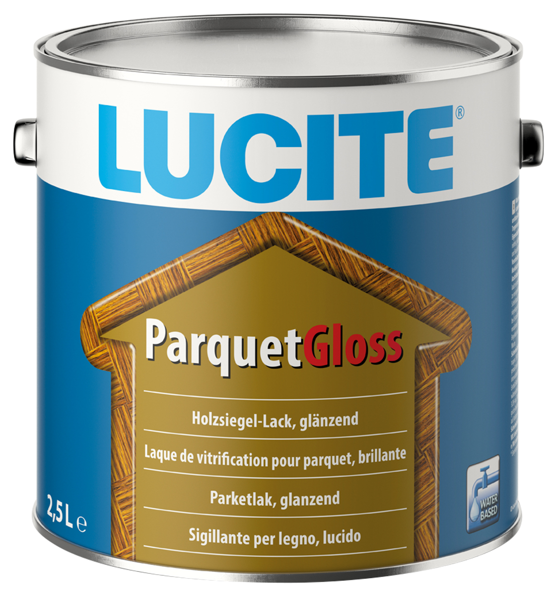 Lucite ParquetGloss 2,5 lt farblos