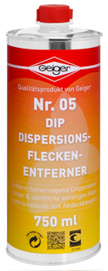 Geiger DIP Dispersionsflecken- Entferner