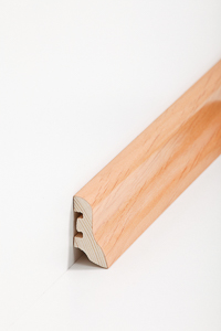 MPlus Südbrock HSL 22.40.17 250cm 20x40mm Holzkern furn.Nussbaum lack.