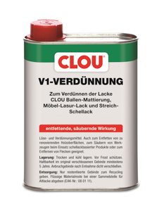 Clou V1 Verdünnung