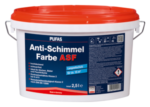 Pufas Anti-Schimmel-Farbe ASF 2,5 lt