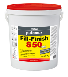 Pufas pufamur Premium Fill-Finish S50 light