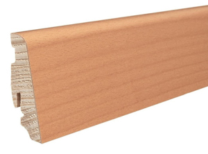 Hamberger Parkett Sockelleiste 19/58 PG1 220cm ma-vers. Buche ged. 406923
