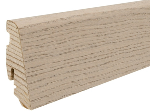 Hamberger Parkett Sockelleiste 19/58 PG3 220cm geölt Eiche sandgrau str. 409785
