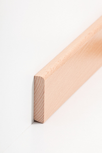 Südbrock Holz-Fußleiste 10 x 58 mm, Oberkante abgerundet