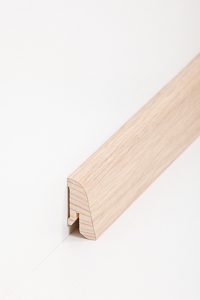 Südbrock Holz-Fußleiste, Holzkern mit Echtholz furniert
