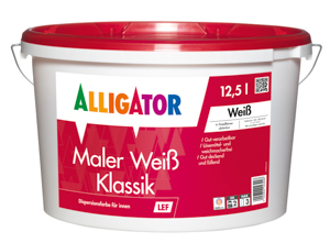 Alligator Maler Weiß Klassik