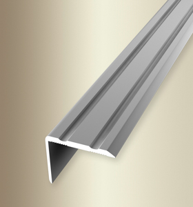 MPlus Winkelprofil 235 SK SBS 270cm 20 x 24,5mm Alu Silber elox. F4 gerillt