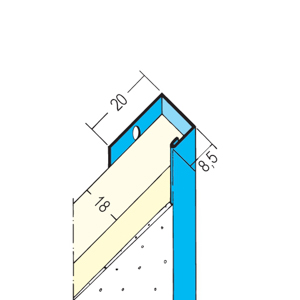 Protektor Einfassprofil Trockenbau 1123