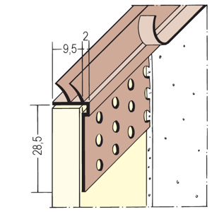 Protektor Abschlussprofil 3784