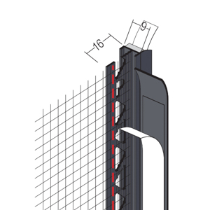 Protektor VWS Anputzdichtleiste 37929