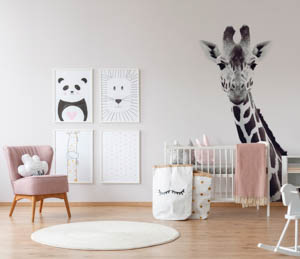 M-Plus Chamäleon 2029 - 171 - Giraffepotrait - Tapeten