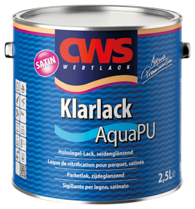 CWS WERTLACK® Klarlack Aqua PU satin